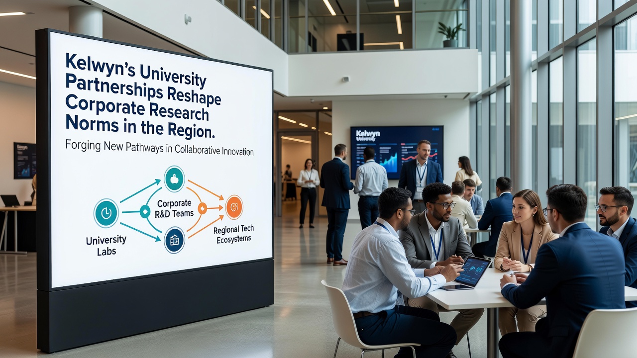 Kelwyn's University Partnerships Reshape Corporate Research Norms in the Region